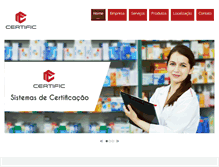 Tablet Screenshot of certificonline.com.br